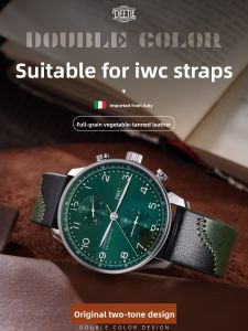 Deetle | Mens Mechanical Watch with Genuine Leather Strap