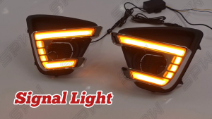 Mazda CX-5 CX5 (2012-2016) Front Bumper LED Daylight DRL Running Signal Light Dynamic LED Foglamp Foglight Spotlight 2012 2013 2014 2015 2016