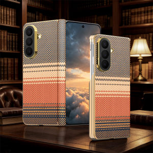 szhaiyu | Premium Leather Phone Case For Samsung Galaxy Z Fold 8 Ultra 7 6 Magnetic Dual-axis Hinge Protection Shockproof Cover