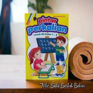 buku pintar perkalian (24×16cm) 32 halaman