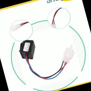Electric bicycle 12V LED Blinking Relay Turn Signal Flasher Three-wire 12V Blinking Led Lights Relay With Beep E-bike parts