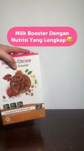 MAMAS CHOICE ALMOND MILK BOOSTER NATURAL & HALAL MATERNITY MILK POWDER WITH DHA FOR BREASTFEEDING MOM