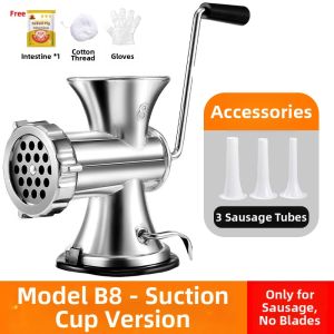 DEMING | Manual Sausage Stuffer and Meat Grinder