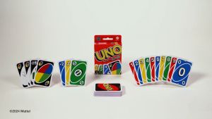 UNO Color & Number Matching Card Game - For 2 to 10 Players (W2085)