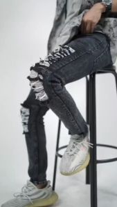 PROMO CELANA BIKERS RIDER RIPED - CELANA PANJANG PRIA JEANS BIKERS SOBEK - CELANA JEANS PRIA SOBEK LUTUT - CELANA PANJANG JEANS PRIA STREET