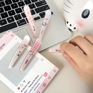 Vỉ 5 kẹp tóc hình thú đáng yêu kẹp mái nhỏ cute