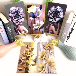 RUNABEE HIASAN DINDING 15X30CM DEKORATIF WALL ART FLOWER ARTISTIK KAYU PAJANGAN DEKORASI