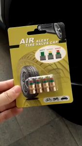 Tutup Pentil Indikator Tekanan Angin Ban Mobil dan Motor Bahan Kuningan Copper AutoBros