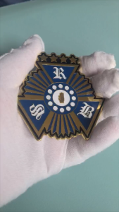 High Quality 3inch SRB1975 Car Emblem THE NATIONAL COUNCIL Car Sticker