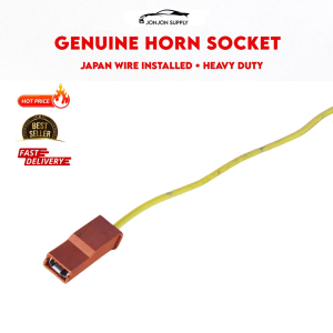 GENUINE HORN SOCKET WITH HEAVY DUTY JAPAN WIRE 16 INSTALLED