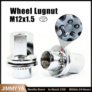 Toyota Washer Type Wheel Lugnuts M12x1.5 Hex Lugnut Suit For Toyota Corolla Camry