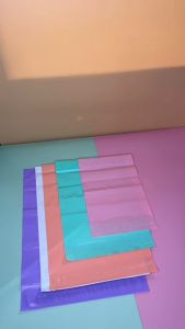 ถุงไปรษณีย์พาสติก 50 ใบ 28x42 เพื่อเรียนรู้ถุงไปรษณีย์พาสเทล