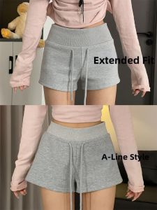 LANMENGYA | Drawstring Slimming Casual Yoga Shorts Women
