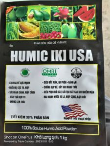 Phân bón HUMIC K USA 1KG dạng vảy Cao Cấp