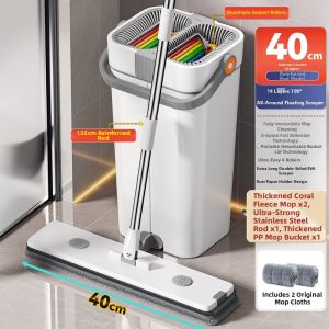 Joybos | Hands-Free Easy Clean Dry & Wet Floor Mop