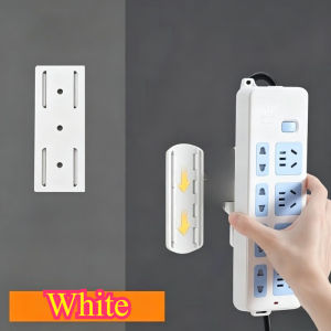 1-20pcs Wall-Mount Self Adhesive Power Strip Holder Plug & Extension Lead Organiser Fixer Cable Power Strip Holder Cable Wire