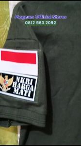 Kaos POLANTAS Kamuflase dan Warna S - 5XL Polo Tactical PDL Lengan Pendek Free Bonus 3 Emblem Patch Prepet Perekat Velkro Army