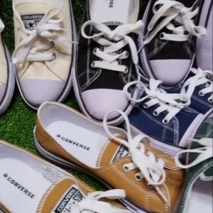 SEPATU wanita terbaru sneakers kanvas karet casual import untuk sekolah kerja kuliah import murah