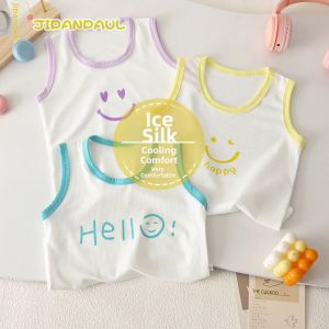 JIFANPAUL | Kids Ice Silk Sleeveless Undershirt