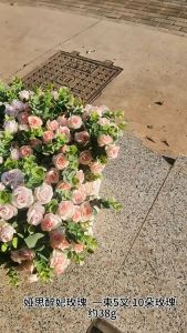 10 Heads Rose Flower Bouquet: A Perfect Choice for Wedding & Living Room Decor