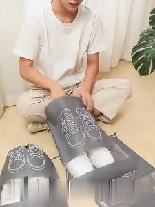 Satu Keluarga Tas Serut Sepatu Shoes Bag C1230 Tas Penyimpanan Sepatu Sandal Anti Debu Serbaguna