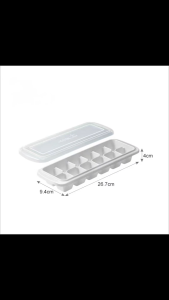 37 Grids Silicone Ice Cube Molder Tray Fruit Popsicle Maker with Square Shape Lid DIY Ice Jelly Mold
