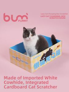 FURRYBUM | Safe & Durable Cat Scratching Board and Bed