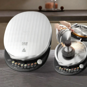 Supor | Non-stick Stainless Steel Electric Grill Pan Removable Dual Heating