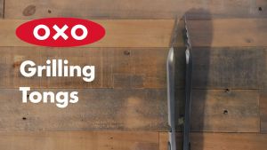 OXO ที่คีบ สแตนเลส ขนาด 16 นิ้ว พร้อมเปิดฝาขวด l OXO Grilling Tongs with Built-In Bottle Opener เหมาะกับการทำอาหารทั้งภายในบ้าน และนอกบ้าน