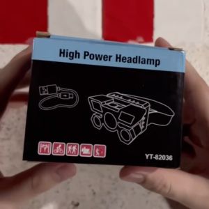 LED แสงปรับได้ 4 ระดับ ชาร์จไฟได้ในตัว (batteryman) - ไฟฉายคาดหัว 4 ระดับ ชาร์จไฟ