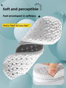 Sports Cushioning Insoles Shock Absorption Sweat Absorption Odor Prevention Breathable Comfortable
