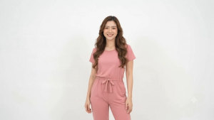 Women Plain Cotton Spandex Jumpsuits | Stretchable Comfy Casual Jumpsuit with Pockets | Free Size