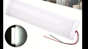 1PC/2PCS/4PCS Vehicle Interior Light Bar White Light Tube With Switch For Van Lorry Truck RV Camper Boat Indoor Ceiling Lights