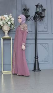 Desain Gamis Wanita Modern: Aplikasi Bordir Terbaru 2023