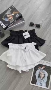 Quần Váy Nữ Dáng Bí Lưng Chun Viền  - Tharo Clothing [QUAN0063]