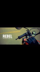 Hayaidesu Handgrip REBEL - Hand Grip Motor Klasik & Custom XSR W175 Vulcan Rebel Enfield Triumph Benelli