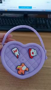 Tas Selempang Silikon Bentuk Love Jibbits Sling Bag Mini Anak Perempuan Model Terbaru 2025