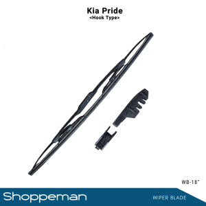 KIA PRIDE WIPER BLADE HOOK TYPE 18 INCHES WB-18"