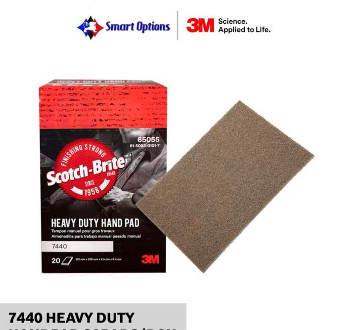 3M Scotch-brite 7440 Heavy Duty Hand Pad | Lazada PH