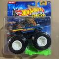 รถบรรทุกข้างเดียว Hot Wheels Monster Truck Wild Foot Series Muscle Off-Road Boy Model Toy Big Foot Humvee FYJ44 ของเล่น. 