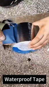 Super Sticky Aluminum Foil Butyl Rubber Tape Self Adhesive Waterproof for Roof Pipe Marine Repair