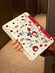 Zoyu | Transparent Pen Slot Scratch Resistant Lightweight Cute iPad Protective Case
