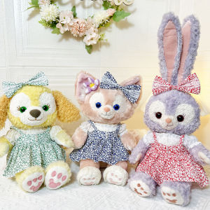 Clothes only] S size Lingna Belle doll three-piece set of floral suspender skirt for Belle little fox baby clothes