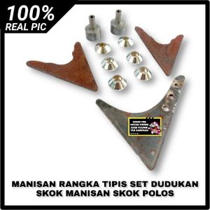 MANISAN RANGKA TIPIS 7MM CB SET DUDUKAN SKOK MANISAN SKOK MOTIF DAN POLOS