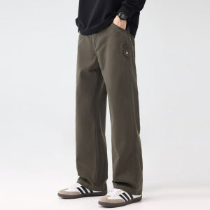 Winter Mens Loose Straight Leg Workwear Pants