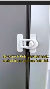 3m Multi Function Baby Safety Refrigerator Door Lock Adhesive Cabinet Drawer Lock For Kitchen Oven