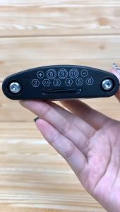 LIVING HOME Kunci Lipat Sepedah Kunci Lipat Multifungsi Kunci Lipat 16 In 1 Set Reparasi Obeng Mini Portable  Set Reparasi Obeng Mini Portablee