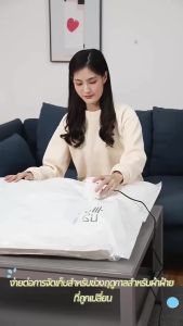 YINPIN ถุงอัดอากาศกันน้ำพร้อมปั๊ม ใช้ได้ทั่วโลก ช่วยประหยัดพื้นที่ในการจัดเรียงห้อง