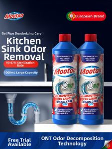 MOOTAA | Odor Removal and Prevention Pipe Cleaner