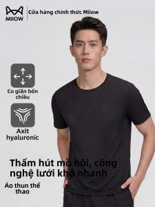 MiiOW | Áo Thun Tay Ngắn MESH Thông Hơi Nhanh Khô Mới Cho Mùa Hè